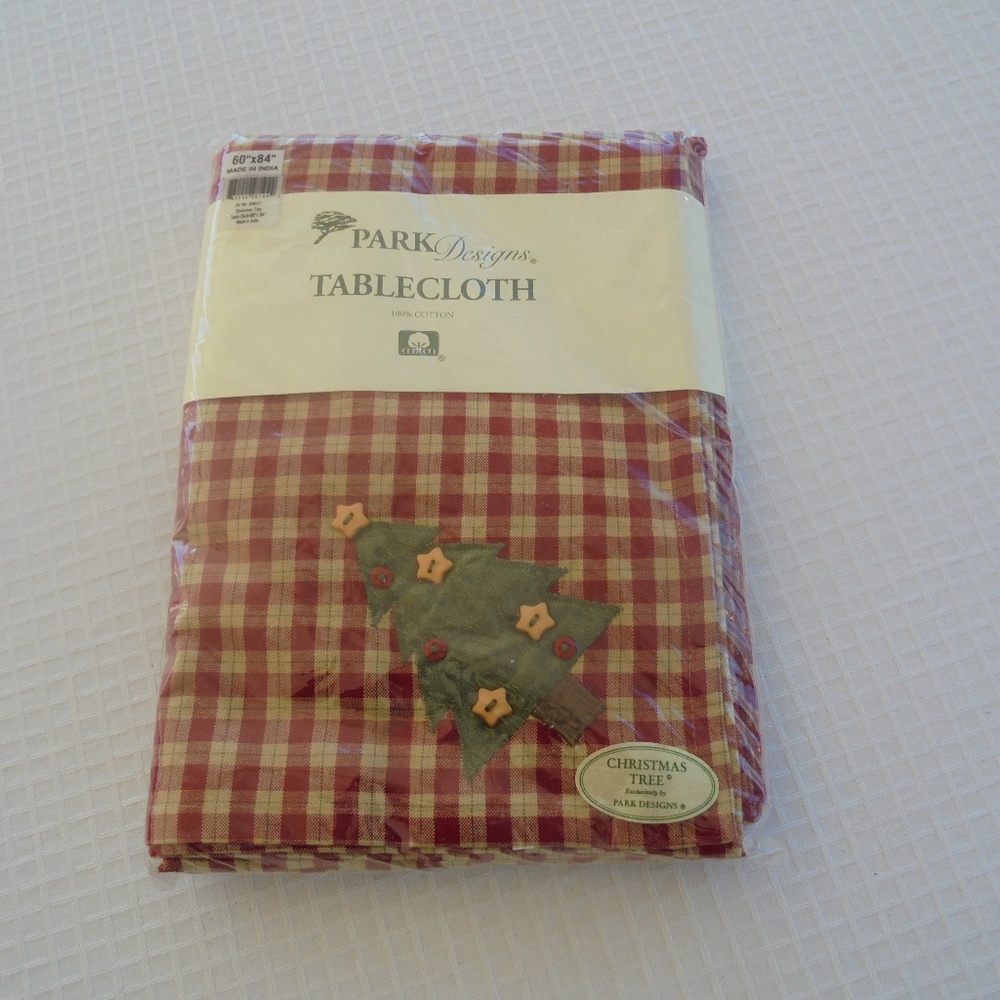 Park Designers Tablecloth 60" X 84" New in Package